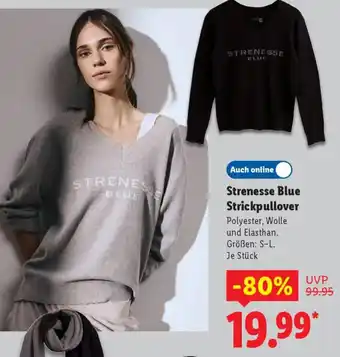 Lidl Strenesse Blue Strickpullover Angebot