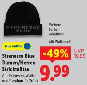 Lidl Strenesse Blue Damen/Herren Strickmütze Angebot