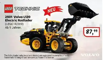 Idee+Spiel LEGO TECHNIC 2501 Volvo L120 Electric Radlader Angebot
