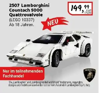 Idee+Spiel LEGO ICONS 2507 Lamborghini Countach 5000 Quattrovalvole Angebot