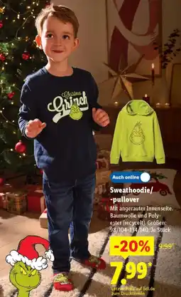 Lidl Sweathoodie/ -pullover Angebot