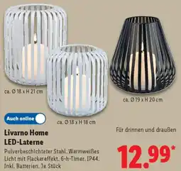 Lidl Livarno Home LED-Laterne Angebot