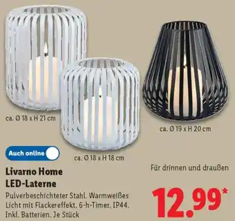 Lidl Livarno Home LED-Laterne Angebot