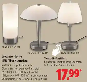 Lidl Livarno Home LED-Tischleuchte Angebot