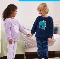 Aldi Nord Lily & Dan Kinder Fleece-Schlafanzug Angebot