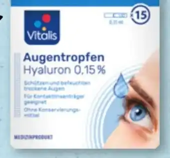 Aldi Nord Vitalis Augen­tropfen Angebot