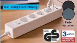 Aldi Nord Workzone 4-fach-Design-Steckdosenleiste Angebot