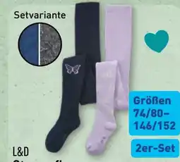 Aldi Nord L & D Kinder Strumpfhose 2er-Set Angebot