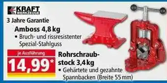 Norma Kraft Amboss Oder Rohrschraubstock Angebot