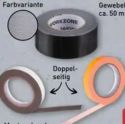 Aldi Nord Workzone Gewebe-Klebeband Angebot