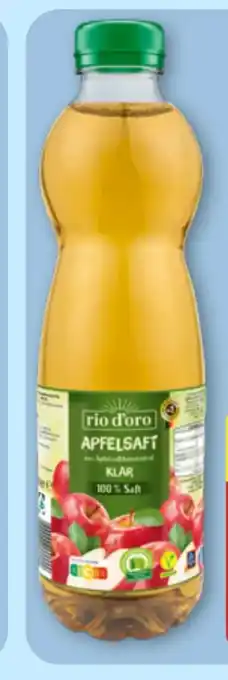 Aldi Nord rio d'oro Apfelsaft Klar Angebot