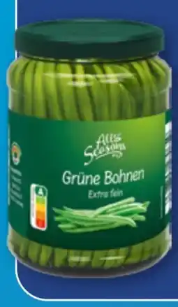 Aldi Nord All Seasons Grüne Bohnen Angebot