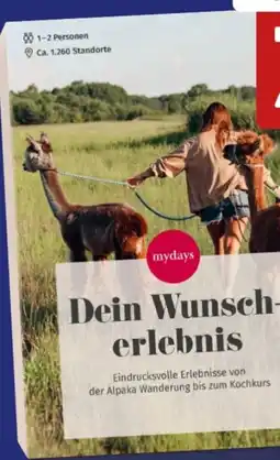 Aldi Nord mydays Dein Wunscherlebnis Angebot