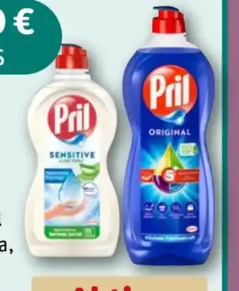 REWE Pril Geschirrspülmittel Sensitive Aloe Vera Angebot