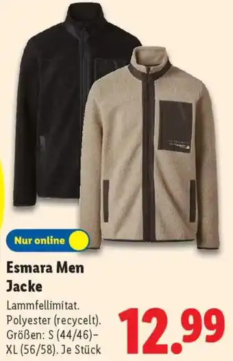 Lidl Esmara Men Jacke Angebot