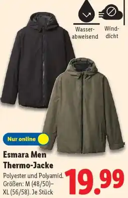 Lidl Esmara Men Thermo-Jacke Angebot
