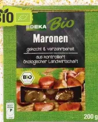 Scheck-in-Center Edeka Bio Maronen Angebot