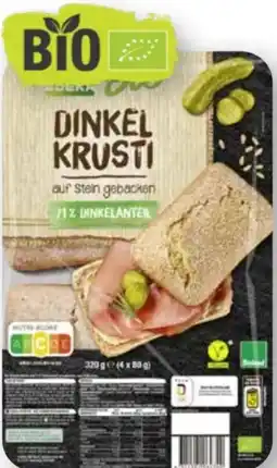 Scheck-in-Center Edeka Bio Dinkelkrusti Angebot