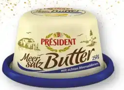 Scheck-in-Center Président Meersalz Butter Angebot