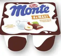 Scheck-in-Center Zott Monte Maxi Schoko Angebot
