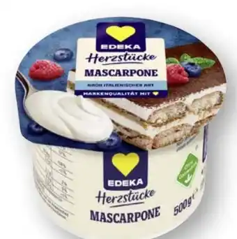 Scheck-in-Center Edeka Herzstücke Mascarpone Angebot