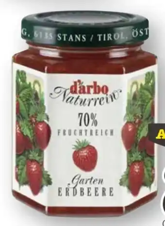 Scheck-in-Center D’arbo Naturrein Konfitüre Angebot