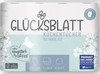 Scheck-in-Center Glücksblatt Küchentücher Angebot
