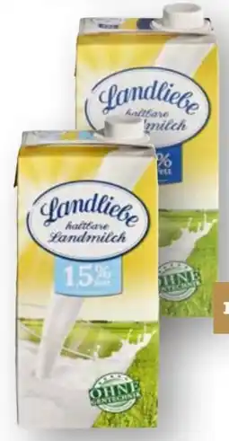 Scheck-in-Center Landliebe Haltbare Landmilch Angebot