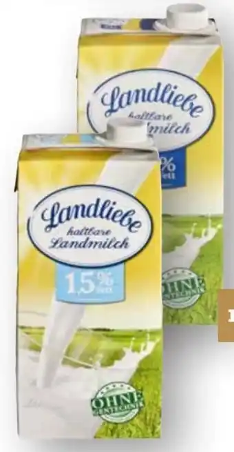 Scheck-in-Center Landliebe Haltbare Landmilch Angebot