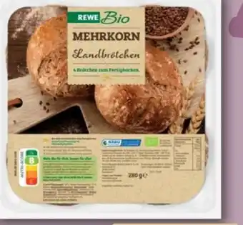 REWE Rewe Bio Mehrkorn Landbrötchen Angebot