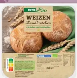 REWE Rewe Bio Weizen Landbrötchen Angebot