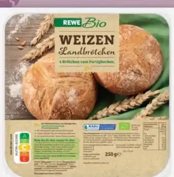 REWE Rewe Bio Weizen Landbrötchen Angebot