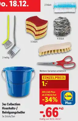 Lidl Jes Collection Haushalts-/ Reinigungshelfer Angebot