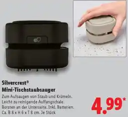 Lidl Silvercrest Mini-Tischstaubsauger Angebot
