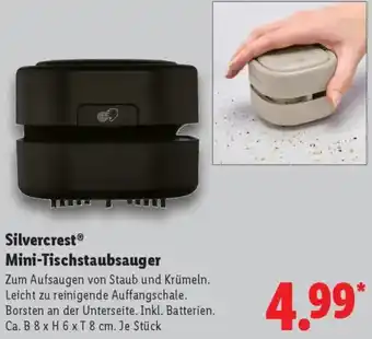 Lidl Silvercrest Mini-Tischstaubsauger Angebot