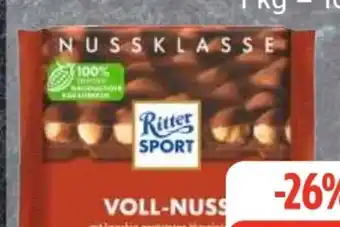 Edeka Frischemarkt Ritter Sport Nussklasse Angebot
