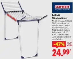 Lidl Leifheit Wäscheständer Angebot