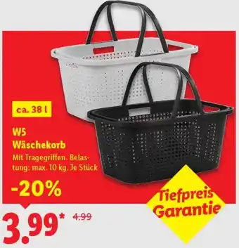 Lidl W5 Wäschekorb Angebot