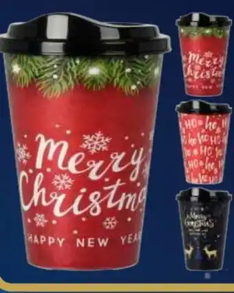 Edeka To-Go-Becher Merry Christmas Angebot