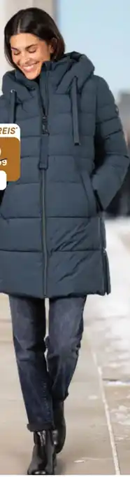 AWG Mode Sure Damen Steppmantel Angebot