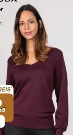 AWG Mode Vero Moda Damen Pullover Happy Angebot