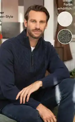 AWG Mode Jim Spencer Herren-Strick-Troyer Angebot