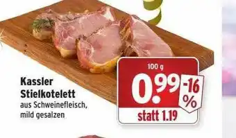 Wasgau Kassler Stielkotelett Angebot