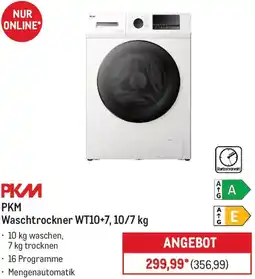 METRO PKM Waschtrockner WT10+7, 10/7 kg Angebot
