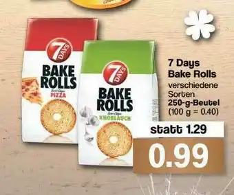 Famila Nord Ost 7 Days Bake Rolls Angebot