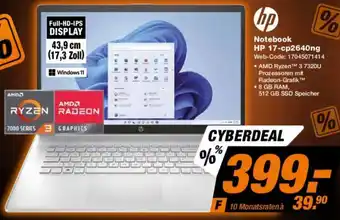 Expert hp Notebook 17-cp2640ng Angebot