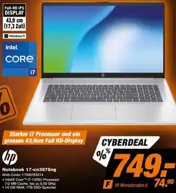 Expert hp Notebook 17-cn3678ng Angebot