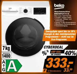 Expert beko Waschmaschine BM3WFU4741A Angebot