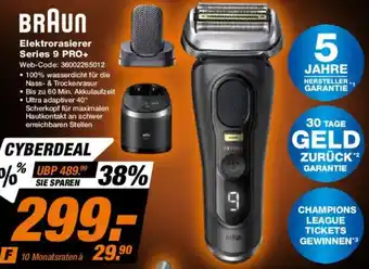 Expert BRAUN Elektrorasierer Series 9 PRO+ Angebot
