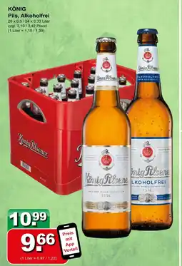 Getränkeparadies Gefromm König pils, alkoholfrei Angebot